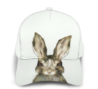 Rabbit Classic Baseball Cap Adjustable Twill Sports Dad Hats for Unisex Hat - Thegiftio UK