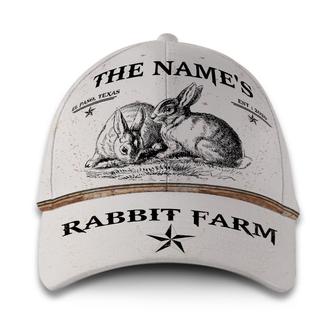 Rabbit Farm Customized Hat Classic Cap Hat - Thegiftio UK