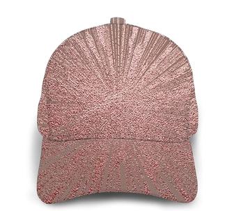 Rose Gold Pink Print Classic Baseball Cap Adjustable Twill Sports Dad Hats for Unisex Hat - Thegiftio UK