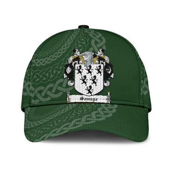 Savagearms Irish Family Crest St Patrick's Day Hat Classic Cap Hat - Thegiftio UK