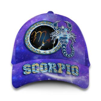 Scorpio Galaxy Customized Hat Classic Cap Hat - Thegiftio UK