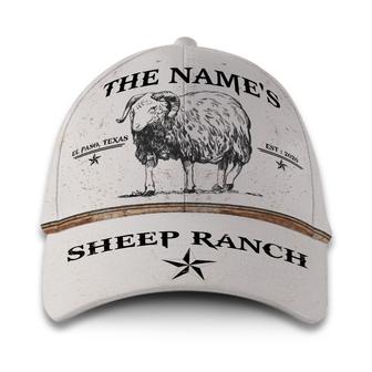 Sheep Ranch Customized Hat Classic Cap Hat - Thegiftio UK