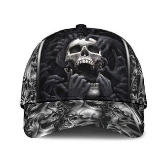 Skull Hat Classic Cap Human Cap Classical Cap, Gift For Women And Men Cap Hat - Thegiftio UK
