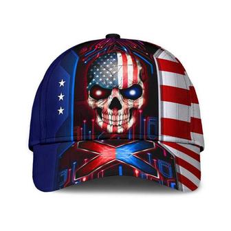 Skull US Electric Hat Classic Cap Human Cap Classical Cap, Women And Men Cap Hat - Thegiftio UK