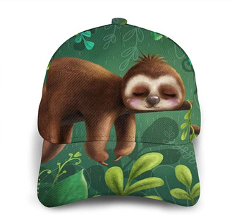 Sloth Classic Baseball Cap Adjustable Twill Sports Dad Hats for Unisex Hat - Thegiftio UK