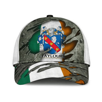 Taylour Coat Of Arms Irish Family Crest Hat Classic Cap Hat - Thegiftio UK
