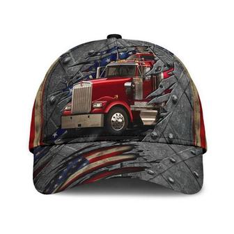 Truck Crack Hat Classic Cap Protect Cap, Skull Cap, Gift For Him, Human Cap, Trending Cap, American Cap Hat - Thegiftio UK