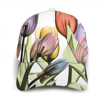 Tulip Scape Classic Baseball Cap Adjustable Twill Sports Dad Hats for Unisex Hat - Thegiftio UK