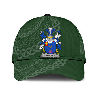 Turnly Coat Of Arms Irish Family Crest St Patrick's Day Hat Classic Cap Hat - Thegiftio UK