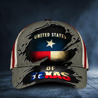 United States Of Texas Hat Unique Baseball Caps Patriotic Gifts For Him Hat Classic Cap Hat - Thegiftio UK