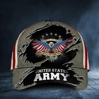 US Army Hat Eagle Patriotic United States Army American Flag Baseball Cap Merchandise Hat - Thegiftio UK