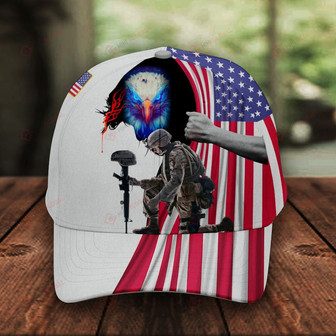 Veteran American Flag Hat Proud US Military I am A Veteran Hat Classic Cap Hat - Thegiftio UK