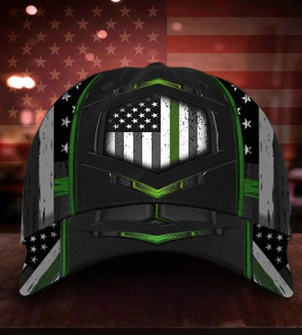 Veteran American Flag Hat Proud US Military Green Blue Line Hat Honor U.S Army Military Soldiers Veteran Military Gift For Men Hat Classic Cap Hat - Thegiftio UK