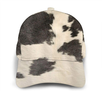 Vintage Cowhide Baseball Cap Adjustable Hat Dad Cap Athletic Baseball Fitted Hat Classic Cap Hat - Thegiftio UK
