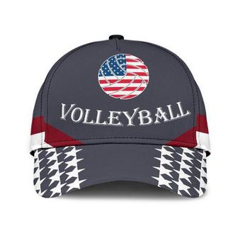 Volleyball American Hat Classic Cap Strapback Cap, Awareness Cap, Human Cap, Trending Cap, American Cap Hat - Thegiftio UK