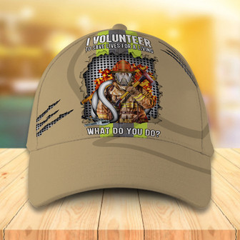Volunteer To Save Lives For A Living Hat Classic Cap Hat - Thegiftio UK