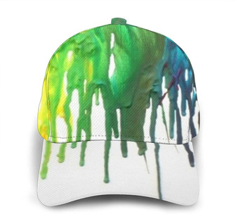 White Green Classic Baseball Cap Adjustable Twill Sports Dad Hats for Unisex Hat - Thegiftio UK