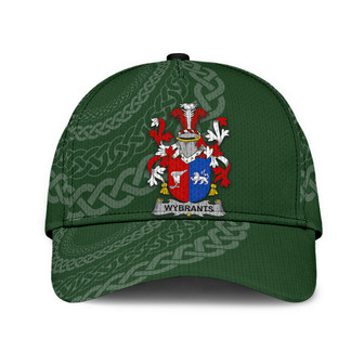Wybrants Coat Of Arms Irish Family Crest St Patrick's Day Hat Classic Cap Hat - Thegiftio UK