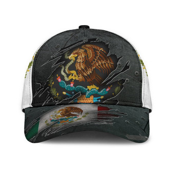 Baseball Mexican Cap Hat, All Over Print Cpa Hat For Mexican People Hat - Thegiftio UK