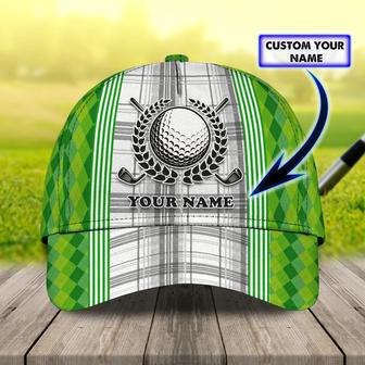 Custom Name Green Cap Golf Woman, Classic Cap Hat For Golfer, Green Golf Cap Hat - Thegiftio UK