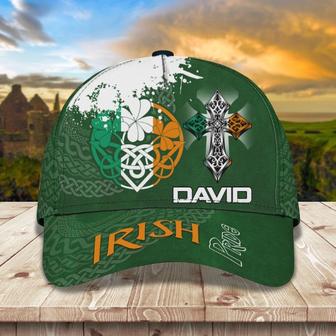 Custom Name Irish Pride Baseball Cap for Irish Man, Irish Woman, St. Patrick's Day Hat for Irishman Hat - Thegiftio