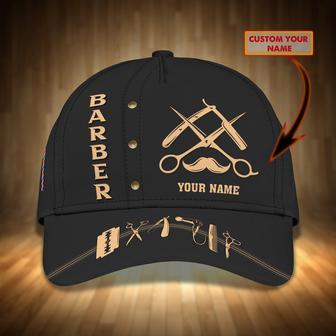 Customized All Over Printed Baseball Cap Hat For Barber Men And Women, Barber Cap, Barber Hat, Gift For Barber Hat - Thegiftio UK
