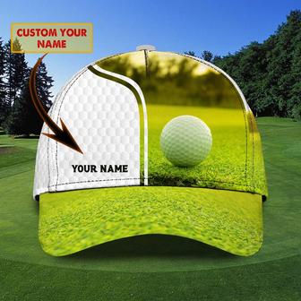 Customized White Green Golf Cap Hat For Girl, Queen Of The Green Cap Golfer Gift, Golfer Gifts Hat - Thegiftio UK