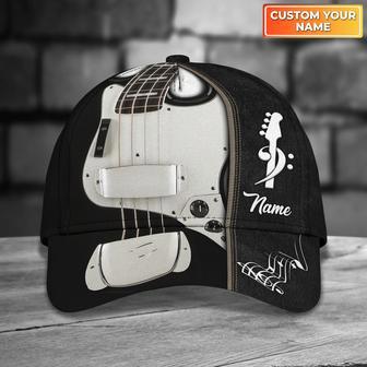 Electric Guitar Baseball Cap To My Boyfriend, Guitar All Over Print Cap Hat From Guitarist Friend Hat - Thegiftio UK