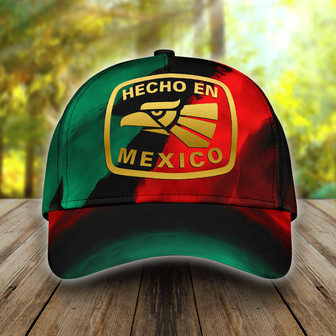 Full Printed Mexico Classic Cap Baseball Hat, Hecho En Mexico Cap Hat - Thegiftio UK