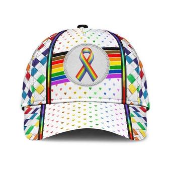 Lgbt All Over Printing Baseball Cap Hat, Couple Gay Gifts, Clasic Cap For Lesbian Hat - Thegiftio UK