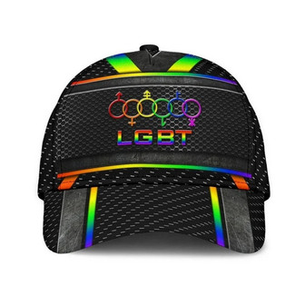 LGBT Pride Baseball Classic Cap, Fascinating Proud LGBT Pride Printing Baseball Cap Hat, Pride Gifts Hat - Thegiftio UK