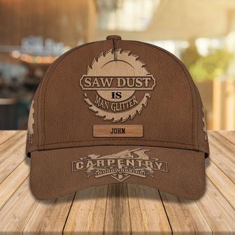 Personalized Carpentry Classic Cap for Carpenter, Carpentry Hat for Dad Gift Hat