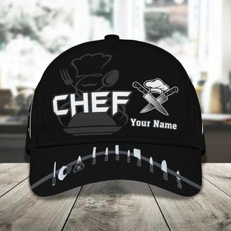 Personalized Full Print Baseball Cap For Chef, Master Chef Classic Cap Hat, Gift For Master Chef Hat - Thegiftio UK