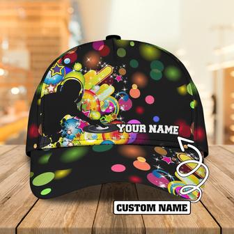 Personalized With Name Full Printed Baseball Cap For Deezay, Dj Cap Hat, Classic Dj Hat, Dj Gifts Hat - Thegiftio UK