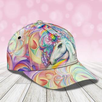 Personalized Unicorn Baseball Cap for Daughter, Unicorn Hat for Her Unicorn Lovers Hat - Thegiftio