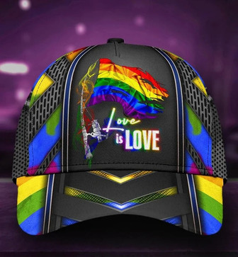 Pride Baseball Cap For Him, Equality Pride Love Is Love Lgbt Printing Baseball Cap Hat, Gaymer Gifts Hat - Thegiftio UK