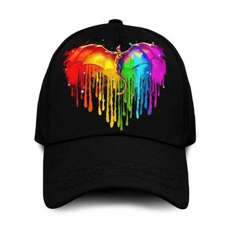 Pride Baseball Cap, We Are All Human LGBT All Over Printed Baseball Cap Hat, Pride Accessories Hat - Thegiftio UK