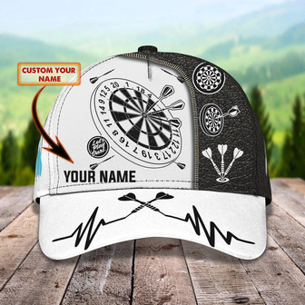 Personalized Full Print Dart Cap For Men And Woman, Dart Lover Gifts, Dart Cap Hat - Thegiftio