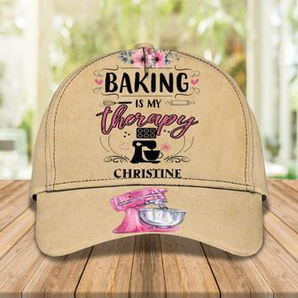 Personalized Baking Cap for Mom, Baking Hat for Her Birthday Gift for Baking Lover Hat - Thegiftio