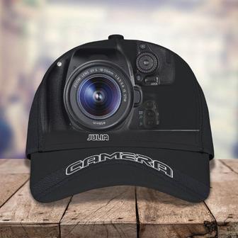Personalized Camera Cap for Women Love Taking Picture, Camera Hat for Girlfriend Hat - Thegiftio