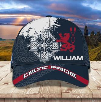 Personalized Name Celtic Pride Cap for Celtic Human, Celtic Hat - Thegiftio