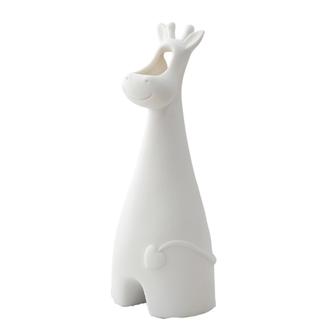 White Animal Ceramic Vase, Decoration Creative Ceramic Living Room, Table Decoration | Rusticozy