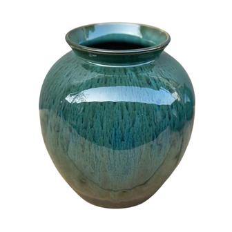 Celadon Ceramic Vase Living Room Modern Farmhouse Home Decor  | Rusticozy DE