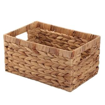 Dark Brown Decorative Basket Seagrass Storage Bins For Gifts And Home Decor | Rusticozy