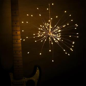 Fairy Star Sphere Wire Firework Lights - Monsterry