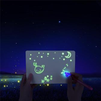 Magic Led Drawing Board For Kids - Monsterry