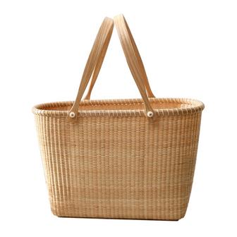 Large Seagrass UtilityTote Basket With handles Large picnic baskets storage | Rusticozy