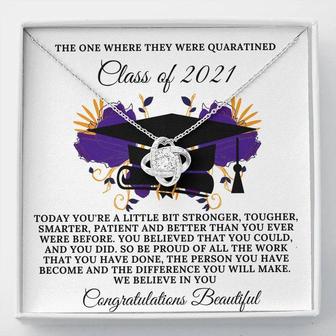 () - Class Of 2021- Quarantine Edition - Love Knot Necklace + - Seseable