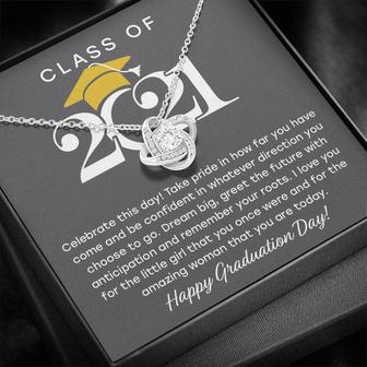  Class Of 2021 – Love Knot Necklace - Seseable