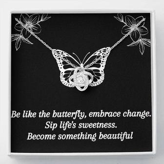 Be Like The Butterfly - Love Knot Necklace | Seseable CA